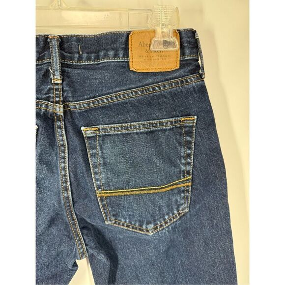 Abercrombie & Fitch Men's button fly slim straight denim jean size 28 x 30 - Picture 6 of 9